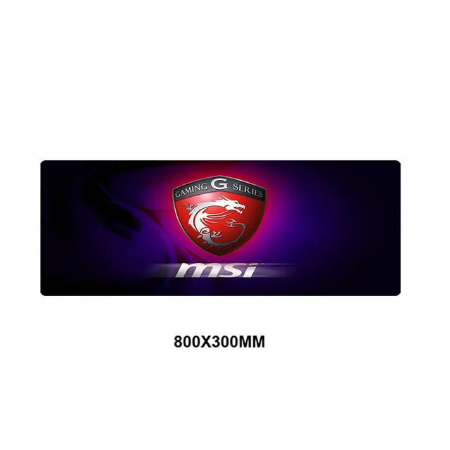 MSI Mouse Pad Large XXL Gamer Antislip Rubber Pad Gaming Mousepad to