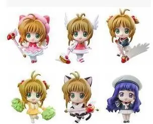 

Gravity Anime Garage Kit Wholesale 6-Eye Opening Cardcaptor Sakura Base Model Ornaments