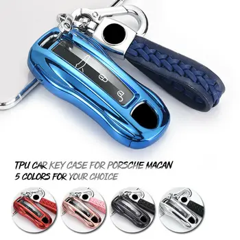 

TPU Car Case Cover For Porsche 911 Macan Cayman Cayenne Boxster Remote Smart Key