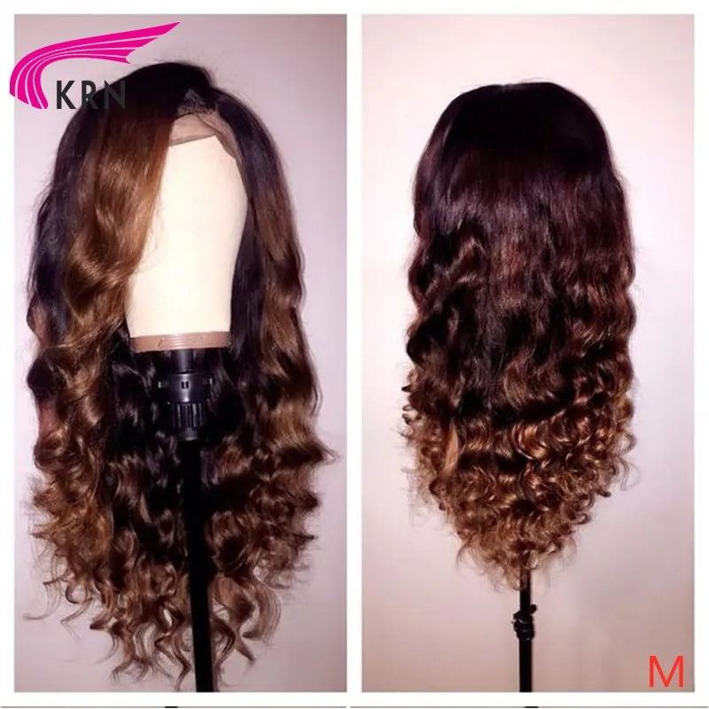 КРН волнистые 13x6 кружева спереди средний коэффициент 8 &quot 26&quot Remy человеческие