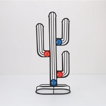 

Nespresso Capsule Holder Stainless Steel Coffee Pod Holder Creative Cactus Dispenser Coffee Dispensing Tower Stand Fits
