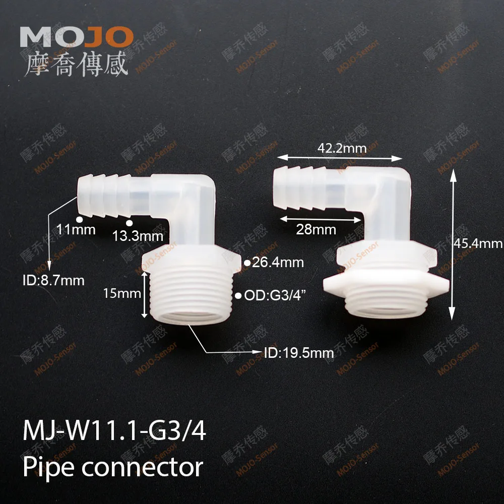 MJ-W11.1-G3/4 100 шт. локоть патрубок с внешней резьбой разъем