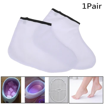 

1Pair Moisturizing Whitening Exfoliating Beauty Socks Hot Sale Paraffin Wax Protection Foot Mask Gloves