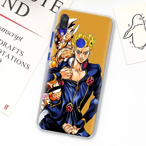 JOJO 39 s странные приключения японский чехол для телефона аниме чехол-накладка для Redmi Note 5, 6, 7, 8 Pro 8T S2 GO Redmi 7 7A 8A K20 Pro 6 6A 5 плюс Жесткий Чехол - Цвет: H04