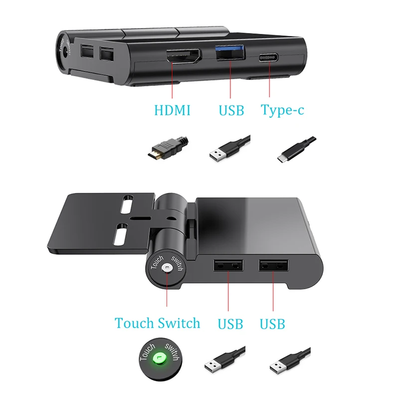 Mini Mod Portable Replacement Heat Dissipation Dock Cooling Base For  Nintend Switch Dock Housing Case