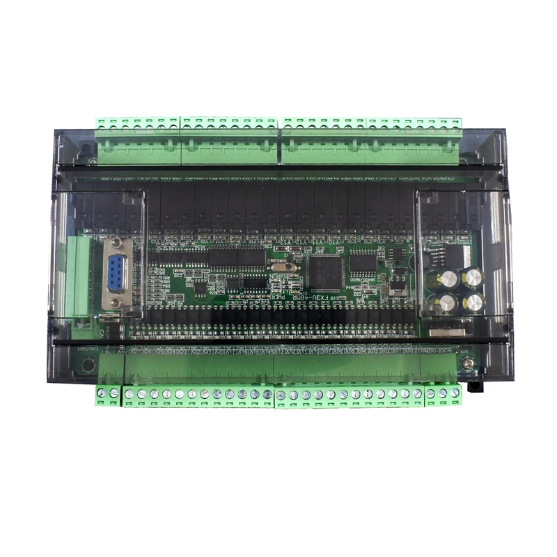 PLC промышленная плата управления FX3U-48MR FX3U-48MT с часами оболочки/485 | Электроника