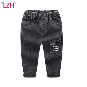 

Children's Clothing 2020 New Autumn Winter Boys Jeans Children Black Pants Baby Boys Fashion Casual Long Pants Kids Trousers