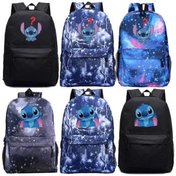 

Stitch Backpack Stitch Bag Travel Bag Knapsack Laptop Backpack School Bag College Backpacks Teens Bag