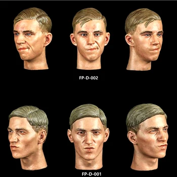 

Facepoolfigure FPD001 FPD002 1/6 Male Solider Head Carving With Expression Fit 12'' Body man Action Figure Toys