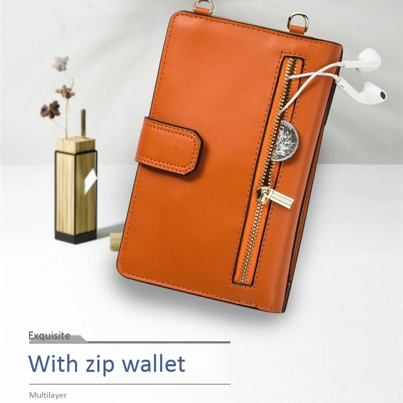 Сумка-мессенджер для мобильного телефона, Женская Многофункциональная портативная сумка-кошелек, посылка для карт
