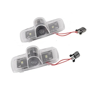 

2Pcs LED Car Welcome Door Lights Projector For Honda Accord 7 8 7th 8th Crosstour Pilot 2 3 Mk2 MK3