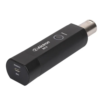 

Alctron BX-2 Portable Wireless Bluetooth V4.0 Receiver XLR Interface o Converter Amplifier o Receiver Plug and Play