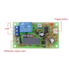 AC 220V вызвать задержки переключатель включения выключения доска таймер релейный модуль с plc разъемом регулируемый