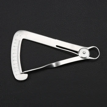 

1pcs Stailess Steel Dental Gauge Caliper Autoclavable Gauge Caliper Dental Orthodontic Lab Instrument 0 To 10mm Scale HN5 New