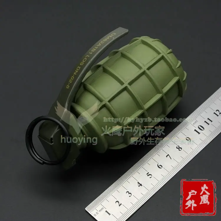 Открытый M84 M18 m7290 M26 M67 игровой модель CF реквизит армейский веер модель Косплей