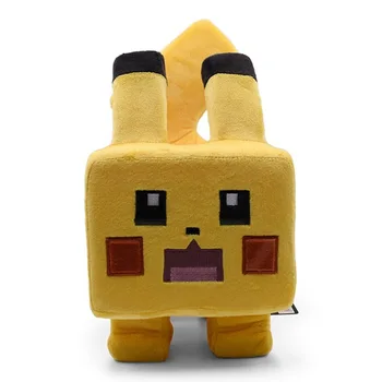 

Takara Tomy Doll Pokemon Plush Square Pikachu Soft Stuffed Toys for Children Gifts 28cm