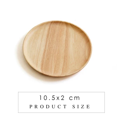 Estilo de país Natural estante para platos de madera cubiertos placa de  soporte titular de al…