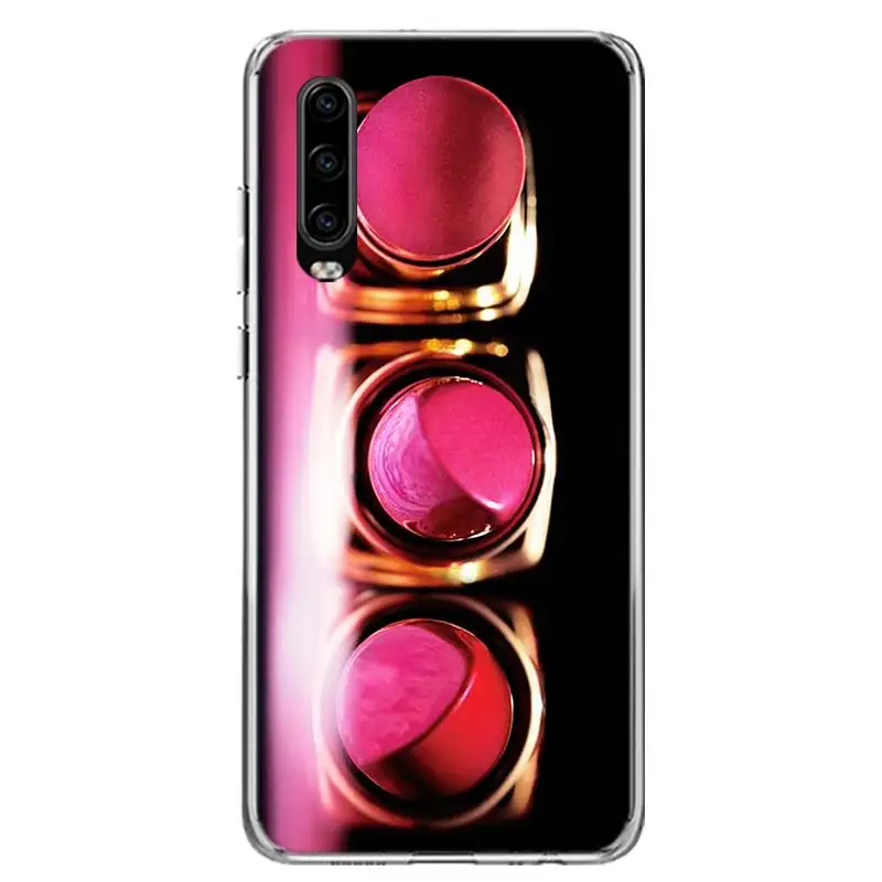 Любовника макияж помада крышка чехол для телефона для huawei P30 P20 Коврики 30 20 10 Pro P10 Lite P Smart Z+ корпус под плетенную сумку Капа