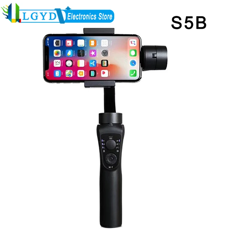 

S5B 360-degree Upgrade Mobile Phone Stabilizer Three-axis Anti-shake Handheld Gimbal