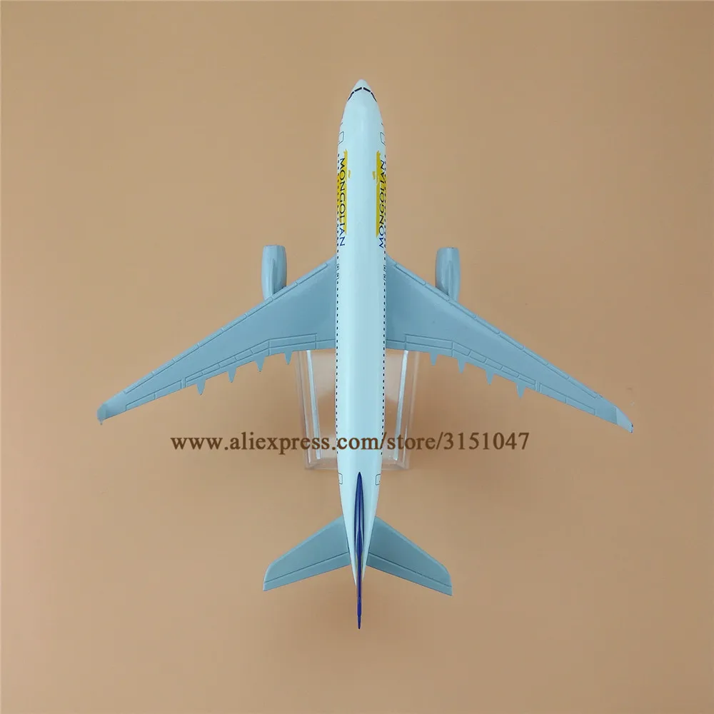 16 см Air Mongolian Boeing 767 B767 Airlines модель самолета из сплава металла литья под давлением