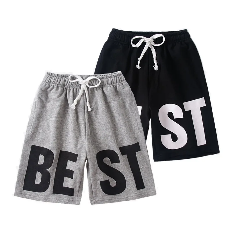 Спортивные шорты для мальчиков; Брендовая детская одежда; сезон лето; стиль; Детские шорты их чистого хлопка в Корейском стиле; большие модные шорты