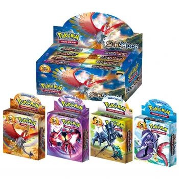 

408pcs Pokemon Cards Big Box High-end Gift Box Role Card Energy Card GX EX MEGA Cards Toy Game Children's Collection