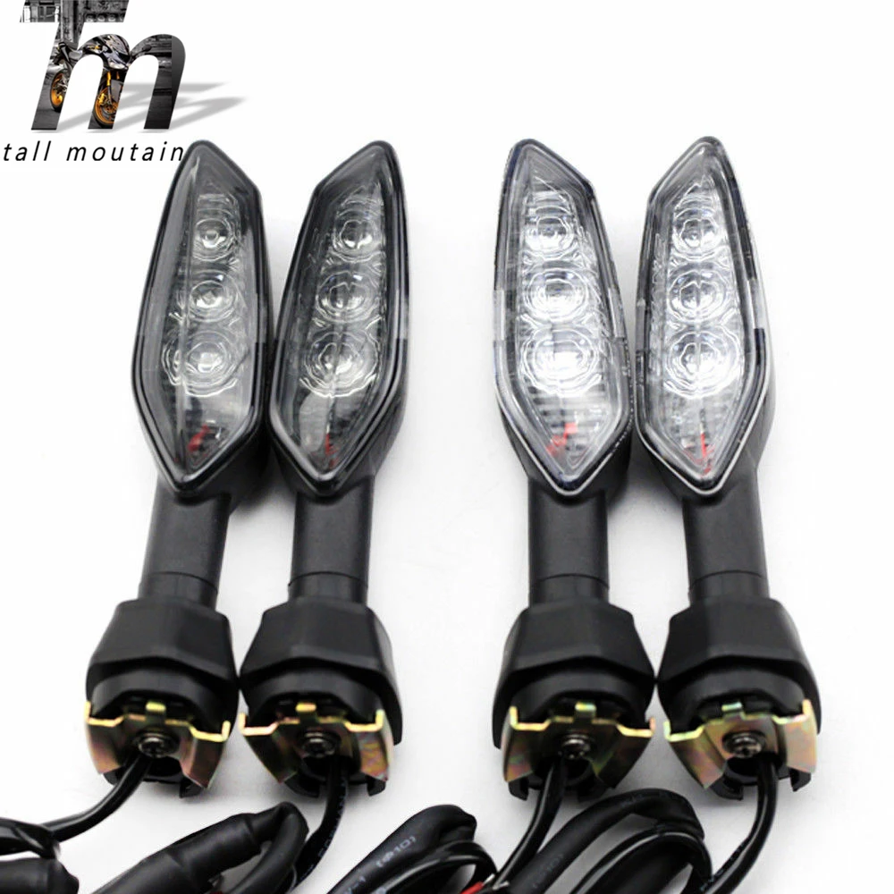 

LED Turn Signal Indicator Light For KAWASAKI KLE 650 1000 Versys ER-6N KLR650 ZRX 1200 Z900 Motorcycle Accessories Blinker Lamp