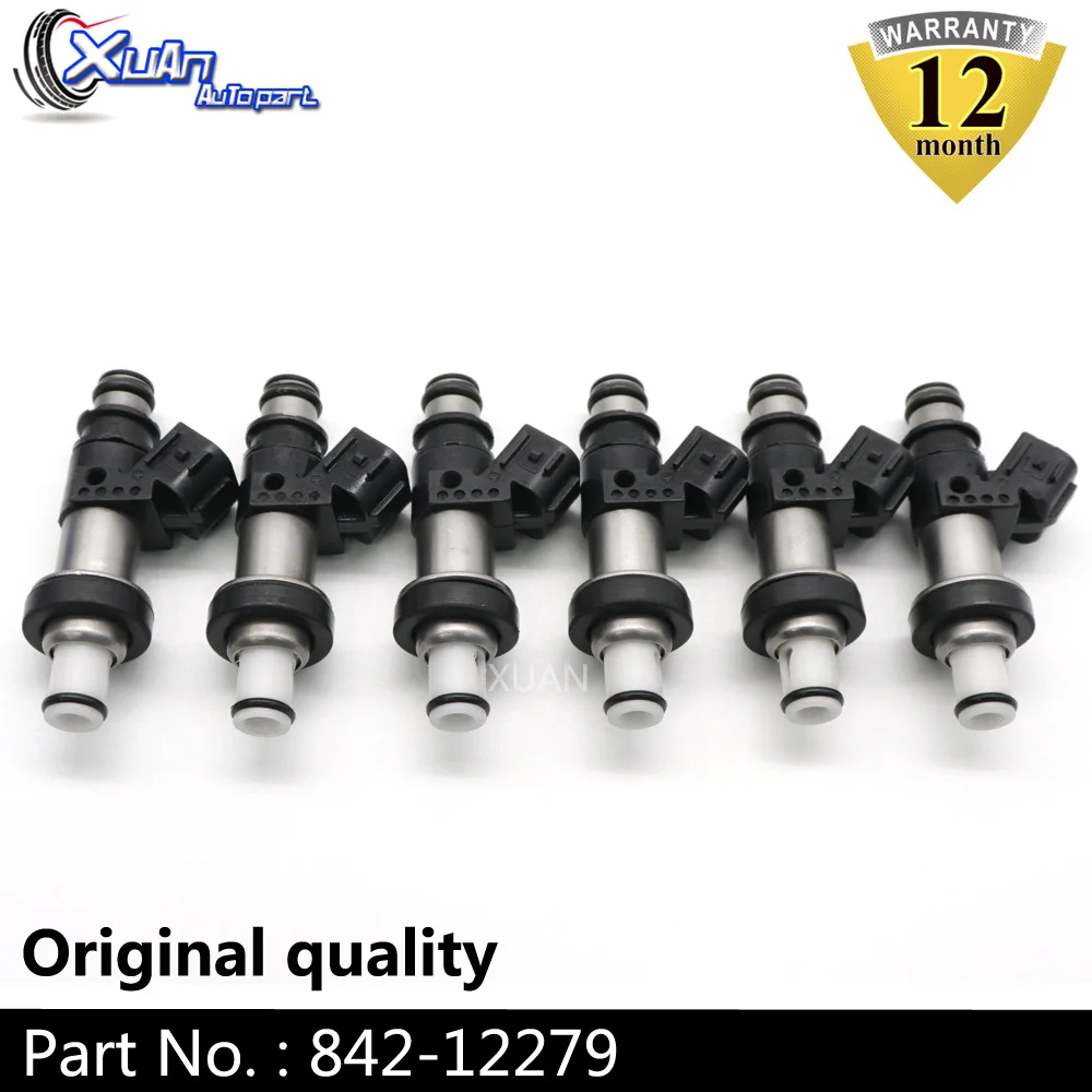 XUAN 6 шт. Форсунка 842-12279 топливные инжекторы для Honda Odyssey Pilot MDX Acura CL TL 3.2L V6 2001-2004 |