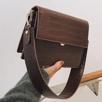 

Maison Fabre Women's Designer Luxury Handbag 2020 Fashion New Crocodile Print PU Leather Women Handbags Shoulder Bag Women