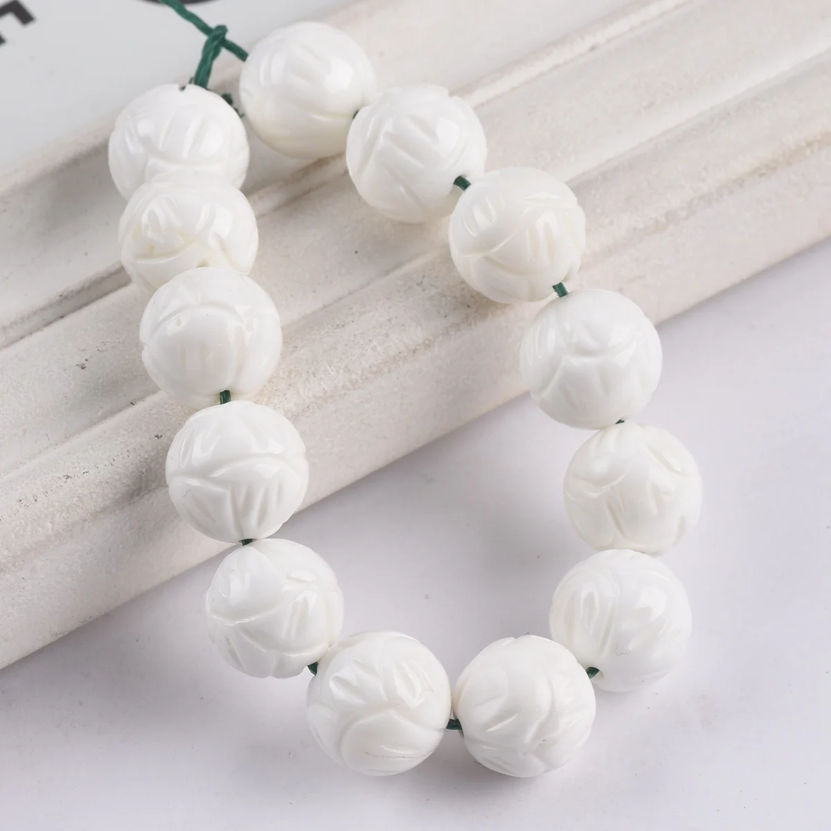 White Beads Collection for DIY Crafts & Jewelry