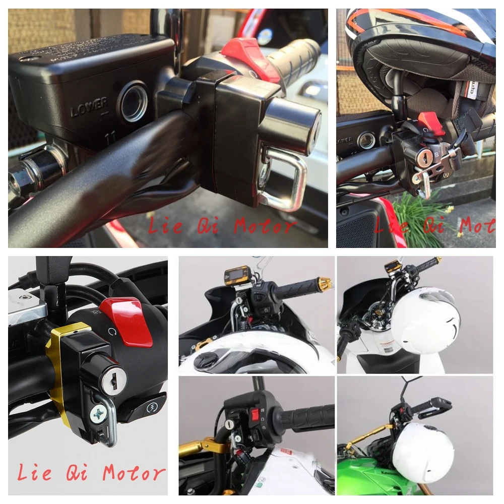 ducati monster helmet lock