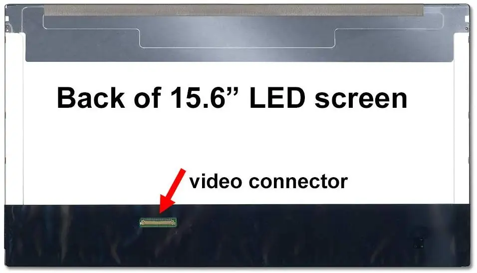 

New Screen Replacement for LTN156HT01-101, FHD 1920x1080, Matte, LCD LED Display