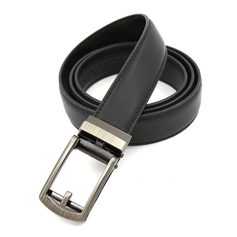 timberland belt 3.1cm Width Thin Designer Men Belt Cow Genuine Leather Men's Automatic Buckle Belt for Jeans Black White Blue Yellow Red Brown comfort click belt