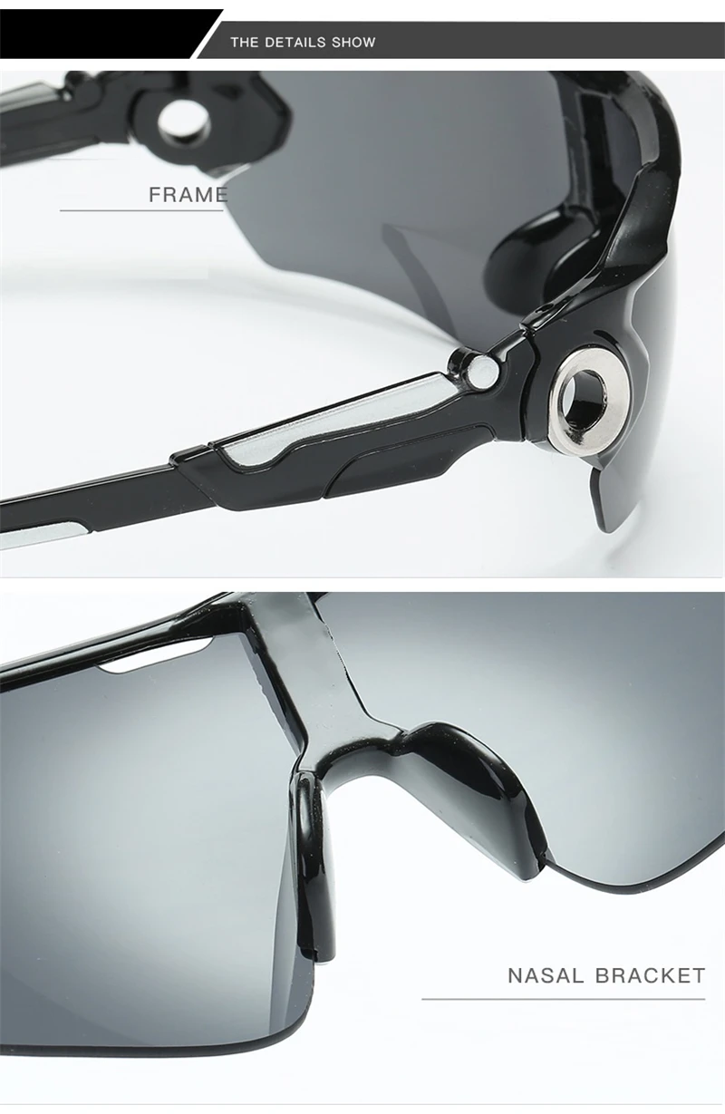 Sports Sunglasses Cycling Goggles MTB Bike Glasses for Bicycles Men UV400 Women Sport Sunglasses Gafas Ciclismo Cycling Eyewear