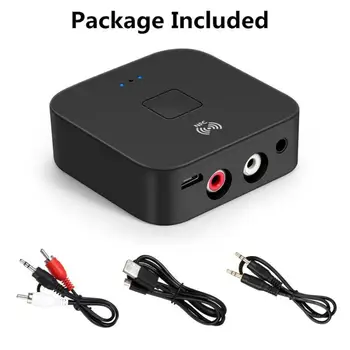 

Wireless Bluetooth 5.0 Audio Receiver RCA APTX LL 3.5mm AUX Jack Music Wireless Adapter With Mic NFC For Car TV Auto Home Stereo
