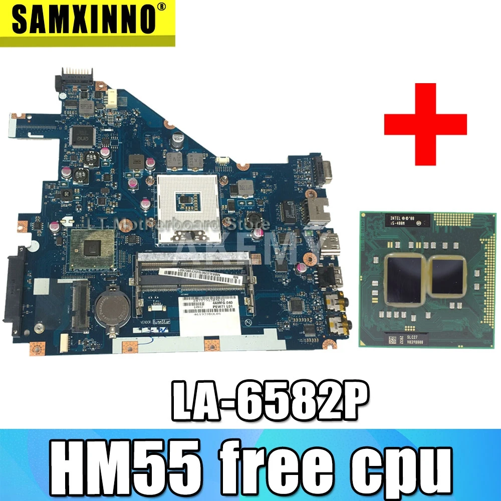 Akemy PEW71 LA 6582P MBR4L02001 MB.R4L02.001 основная плата для Acer aspire 5742 материнская ноутбука MBRJW02001