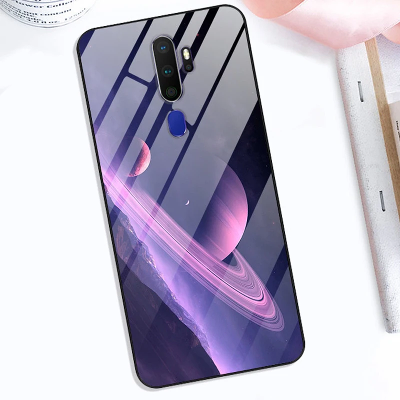 Для OPPO A9 чехол из закаленного стекла жесткий чехол для телефона для OPPO A9 A 9 A 5 TPU бампер чехол s для OPPO A5 A11X