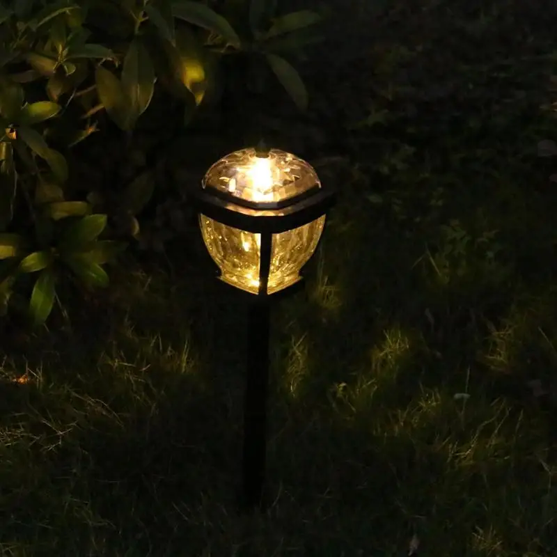 2 шт. Солнечная энергия светодиодный светильник для газонов антикоррозийный
