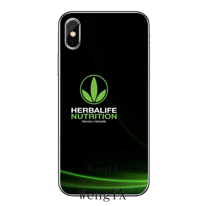 Чехол для samsung Galaxy A10 A30 A40 A50 A60 A70 xiaomi mi 9 redmi note 7 для huawei p30 lite pro черный и зеленый Herbalife - Цвет: A-14