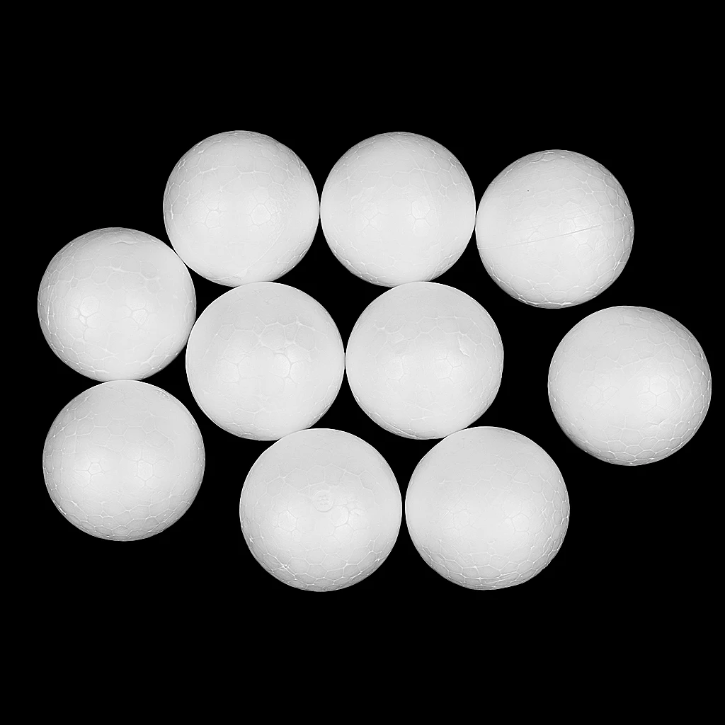 Bolas De Poliestireno, 2 cm, Blanco, 20 ud, 1 Paquete