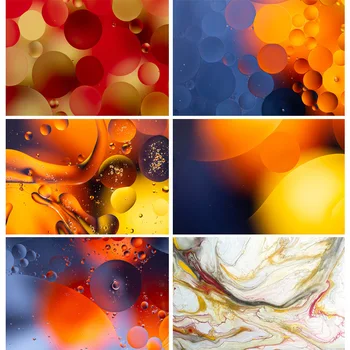 

SHENGYONGBAO Vinyl Custom Photography Backdrops Props Colorful Marble Pattern Texture Photo Studio Background 200903DLF-02