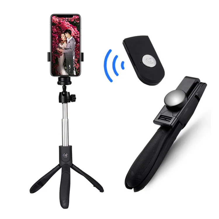 

K05 Bluetooth Selfie Stick Remote Control High-End Tripod K06 Universal Handphone Live Photo Shoot Useful Product Multi-function