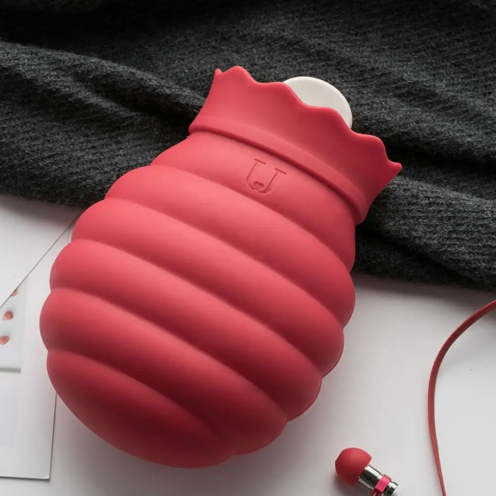 Xiaomi Jodan Judy 313/620 мл сумка для горячей воды Микроволновая печь нагревательная силиконовая бутылка зимний нагреватель с трикотажной крышкой
