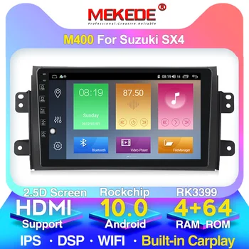 

4G LTE 8core 4G 64G Android 10 IPS screen Car GPS Navigation DVD Player For ISUZU SX4 With Built-in Carplay DSP WIFI Bluetooth