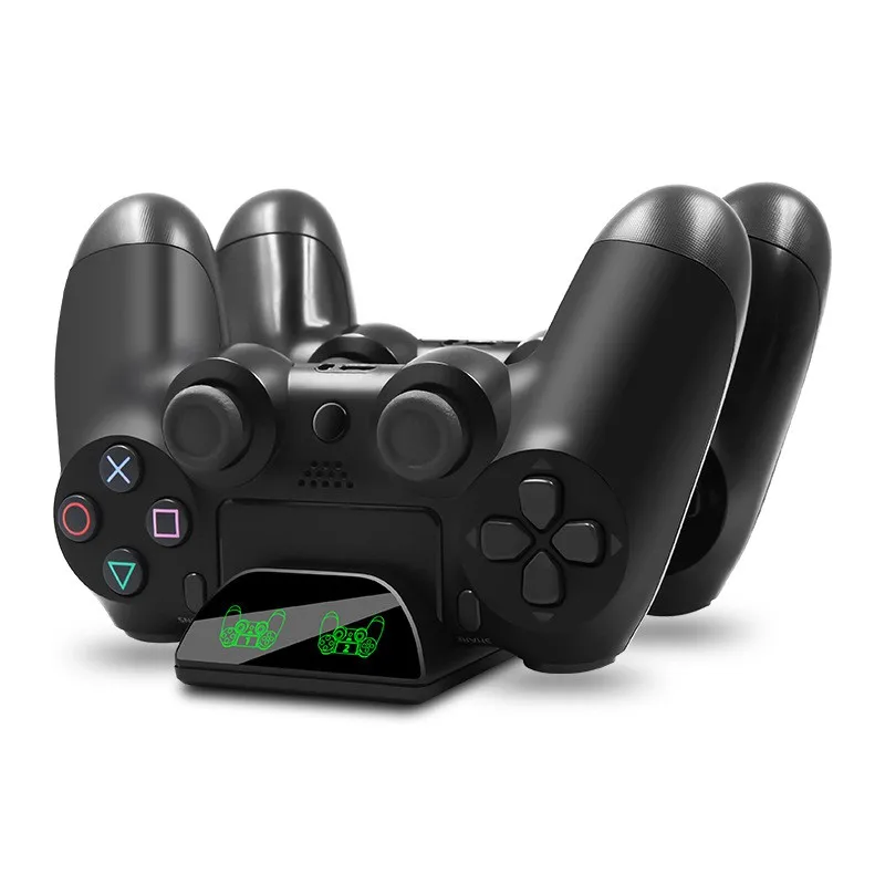 

Gamepad Charger Charging Dock Double charger Wireless Console Gamepads Charger Station Stand Base For PS4/Slim/Pro