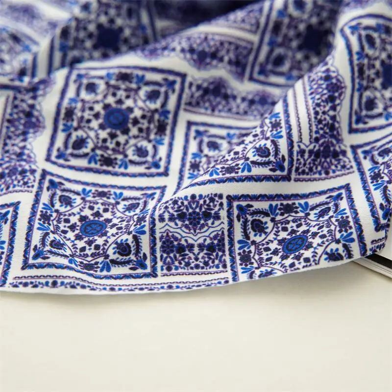 Thời Trang Retro Nơ Xanh Scrunchies Tóc Nơ Nữ Đuôi Ngựa Khăn Ngọt Thun Tóc Bé Gái Dây Buộc Tóc Phụ Kiện Tóc