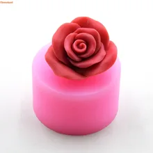 Цветочная форма для мыла помадка в форме розы торта силиконовая форма для украшения торта инструменты для украшения дня рождения Свадебные украшения DIY шоколадное печенье Форма