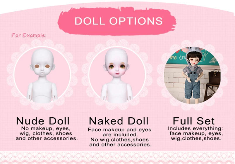 6_Doll Options 娃选项说明
