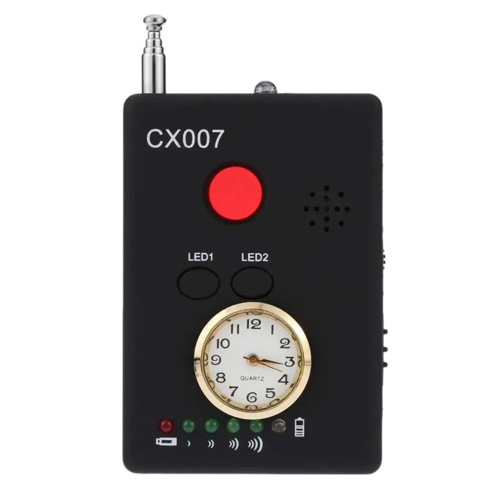 

CX007 Multi Wireless Radio Wave Signal RF GSM Device cameraLens Sensor Scanner Detector Finder alarm