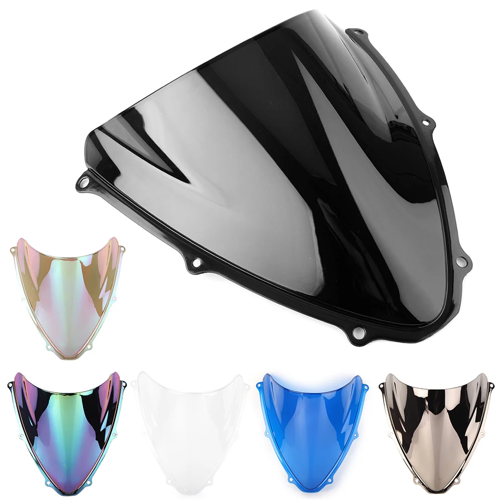 

Motorcycle Double Bubble Windshield Windscreen Windproof For 2006 2007 Suzuki K6 GSXR600 GSXR750 GSXR 600 750
